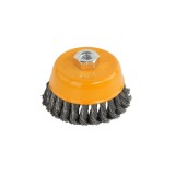 Perie de sarma tip cupa cu noduri rasucite ROTOR 100mm M14 Innovative ReliableTools
