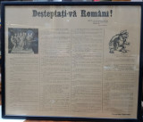 Desteptati-va Romani ! - Afis de propaganda, Perioada Interbelica