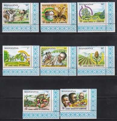 Rwanda 1982 - Ziua Mondială a Alimentației, MNH foto