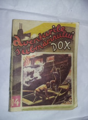 CARTE veche,Aventurile submarinului dox-hans warren,nr.14,Stare foto,T.GRATUIT foto