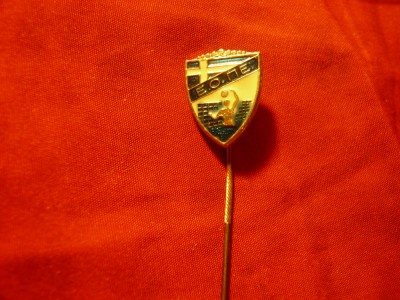 Insigna a Federației Elene de Volei E.OPE. , metal si email , h=2cm foto