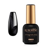 Cumpara ieftin Oja Semipermanenta LUXORISE MAGNETICA - Black Diamond 10ml