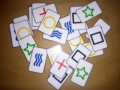 SET CARTI TESTARE CAPACITATI PARAPSIHOLOGICE ZENER (TELEPATIE, ESP, CLARVIZIUNE) foto