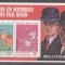 Gabon 1971 Wright Flowers by plane perf. sheet MNH S.566