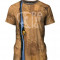 Tricou pentru bărbați Rafiki Piton rust M