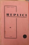 Replici Const. Riulet - 1938, Carte Veche, Editura Tipografia Revista Geniului, 48 Pagini