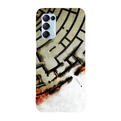 Husa compatibila cu Oppo Reno 4 Lite model The labyrinth, Silicon, TPU, Viceversa foto