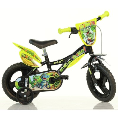 Bicicleta pentru copii Dinosaur Adventure DB-612L-DSA Dino Bikes, 12 inch for Your BabyKids foto