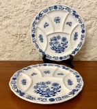2 FARFURII DIN PORTELAN- MARCAJ HUTSCHENREUTHER- ZWIEBELMUSTER L25,5CM