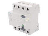 &Icirc;ntrerupător diferenţial 25A 30mA 3P+N IP20