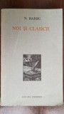 Noi si clasicii-N. Barbu