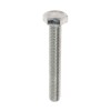 Surub cu cap hexagonal, filetat complet, Friulsider TE, inox A2-70, M10 x 80 mm, set 2 bucati