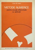 METODE NUMERICE PENTRU ECUATII DIFERENTIALE CU APLICATII - LIVIU GR. IXARU, 1979