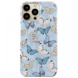 Cumpara ieftin Burga Husa Dual Layer Give Me Butterflies iPhone 13 Pro Max