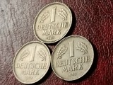 Lot 3 monede Germania: 1 Mark 1963 D + F + J , stare FB [poze]. Discount conform descriere [10 - 20 %. Vezi descrierea.]., Europa