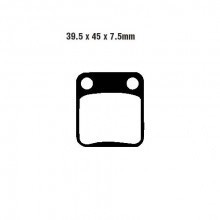 Placute frana FA054TT echivalent MCB510 Cod Produs: MX_NEW 7326432MA foto