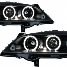 Faruri compatibil cu Opel Astra G 09.97-02.04 ANGEL EYES BLACK HLOPAG