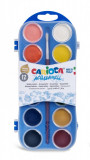 Acuarele Lavabile, 12 Culori/cutie + 1 Pensula, Carioca Aquarell