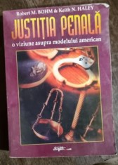 ROBERT M BOHM KEITH N HALEY - JUSTITIA PENALA - O VIZIUNE ASUPRA MODELULUI AMERICAN {ED EXPERT 2002 FORMAT APROPIAT DE A 4 636 PAG STARE BUNA} foto