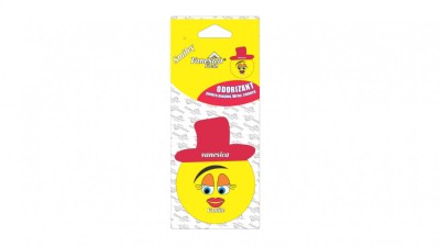 Odorizant auto Smiley, aroma Vanilie foto