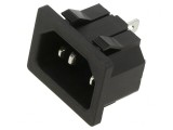 Conector Alimentare AC 10A 250V IEC 60320