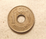 Cumpara ieftin EGIPT 1 MILLIME 1938 CALITATE / MAI RARUT, Africa