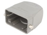 Carcasă metalică MOLEX HDC 10B pentru cablu cu sistem de prindere clichet