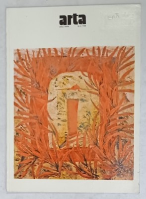 ARTA , REVISTA A UNIUNII ARTISTILOR PLASTICI DIN R.S.R. , NR. 2 , 1988 foto