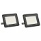 vidaXL Proiectoare cu LED, 50 W, 2 buc., alb cald