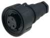 Conector Circular Mamă BULGIN PX0731/S, 3 Pini, IP68, Curent 12A, Poliamidă