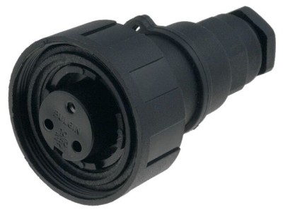 Conector mamă circular 3 pini IP68 foto