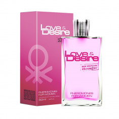 Parfum incitant pentru femei. Feromoni pentru întâlniri. Love &amp; Desire pentru femei 50 ml.