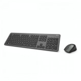 Kit tastatura si mouse Hama KMW-700 Port USB Antracit/Negru