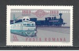 Romania.1969 100 ani Caile Ferate TR.286, Nestampilat