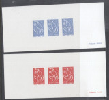 France - 2 x Definitive Issue PROOFS ESSAYS MNH W.014, Nestampilat