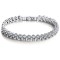 Bratara Tennis cu Pietre Semipretioase Zirconiu, 18 cm, Silver