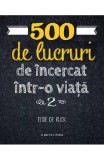 500 de lucruri de incercat intr-o viata (vol. 2)