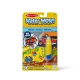 MELISSA AND DOUG CARTE DE COLORAT VEHICULE REUTILIZABILA CU APA WATER WOW SuperHeroes ToysZone