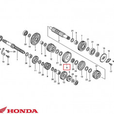 Pinion original treapta 3 cutie viteze Honda CBR 125 R (04-19) - CBR 125 RS Repsol (05-19) - CBR 125 RT (12-19)