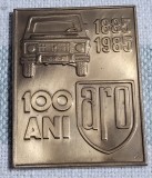 Placheta 100 de ani ARO 1885-1985