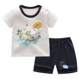 Costumas pentru baietei - Surfing (Marime Disponibila: 9-12 luni (Marimea 20