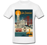 Cumpara ieftin Tricou &quot; San Francisco Art &quot;