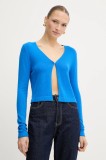 Morgan cardigan culoarea violet, light, MZINA
