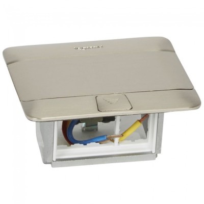 Cutie Pop-Up neechipata 3M Legrand finisaj inox periat 054020 foto