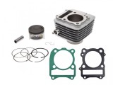 Set Motor Suzuki GN 125/200cc, 66mm, Piston, Cilindru, Segmenti, 4T, Racire Aer
