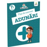 Cumpara ieftin Fise De Exersat Adunari, GAMA, Bun La Mate 7 Ani+, ilustratii color