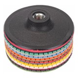 Set de 7 discuri diamantate pentru umed, Powermat