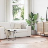 Covor vidaXL &quot;HUARTE&quot; Bej 160x230 cm Oval