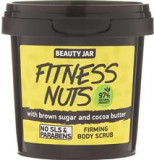 Scrub pentru Fermitatea Corpului cu Zahar Brun si Unt de Cacao Fitness Nuts 200 grame Beauty Jar Cod: BJ0728