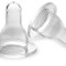 PUR 3205 &ndash; SET TETINE SILICON CLASSIC &ndash; MARIME S, 0-3 LUNI, 2 BUC